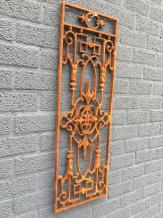 Grille en fonte, grille de porte/grille de fenêtre, ornement mural